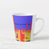 CUPS + Primärfarben Latte Tasse (Rechts)