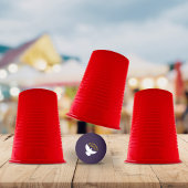 Cups und Ball Magician Trick Personalisiert Tischtennisball