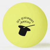 Cups und Ball Trick Magician Personalisierter Top  Tischtennisball (Vorderseite)