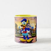 Cupville Chronicles: Quirky Cartoon Cups zum Schlu Zweifarbige Tasse (Mittel)
