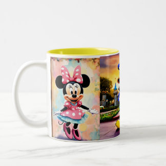 Cupville Chronicles: Quirky Cartoon Cups zum Schlu Zweifarbige Tasse