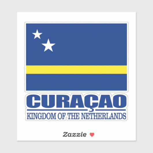 Curacao Aufkleber (Blatt)