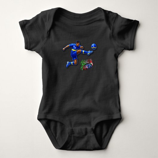 Curaçao Baby Strampler (Vorderseite)