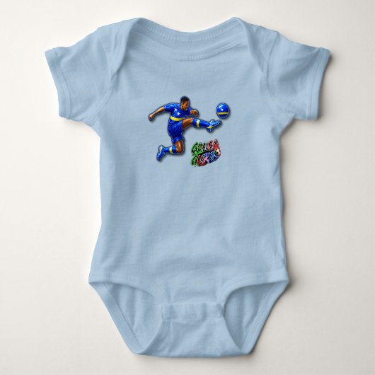 Curaçao Baby Strampler (Vorderseite)