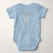 Curaçao Baby Strampler (Rückseite)