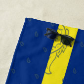 Curaçao-Badetuch Strandtuch (Beispiel)