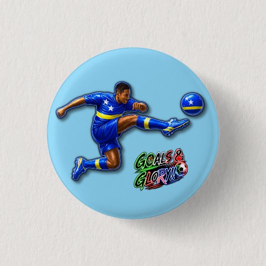Curaçao Button (Vorderseite)