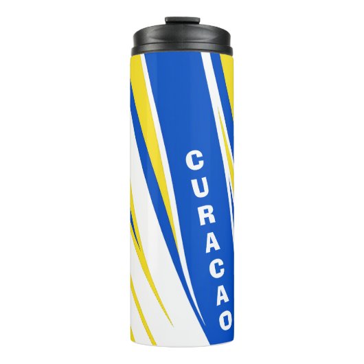 Curacao Classic farbenfroh  Thermosbecher (Vorderseite)