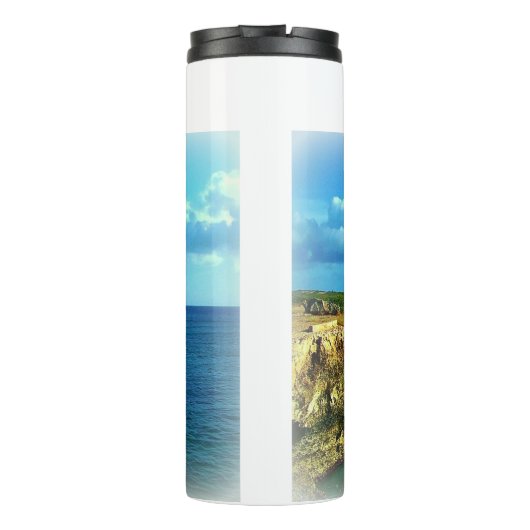 Curacao Coast Design Thermosbecher (Rückseite)