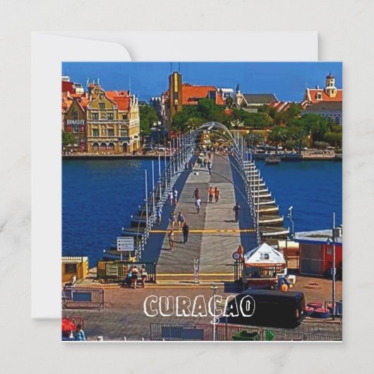 Curacao Design Einladung (Vorderseite)