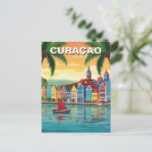 Curacao Dutch Caribbean Postkarte (Stehend Vorderseite)