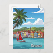 Curacao Dutch Caribbean Postkarte (Vorne/Hinten)