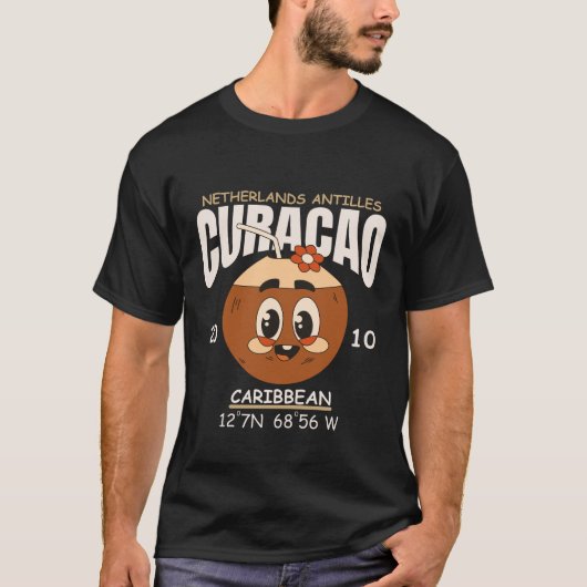 Curaçao Dutch Caribbean  T-Shirt (Vorderseite)