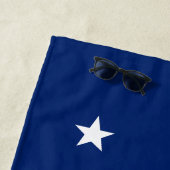 Curaçao-Fahne mit benutzerdefinierbarem Text Strandtuch (Beispiel)