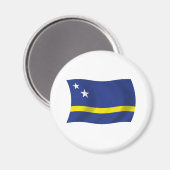 Curacao Flag Magnet (Vorderseite/Rückseite)