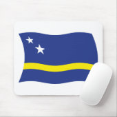 Curacao Flag Mousepad (Mit Mouse)