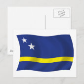 Curacao Flag Postkarte (Vorne/Hinten)