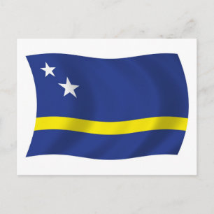 Curaçao Flag Postkarte