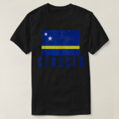 Curacao Flag Pride ibabohnen T-Shirt (Design vorne)