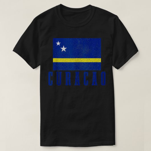 Curacao Flag Pride ibabohnen T-Shirt (Design vorne)