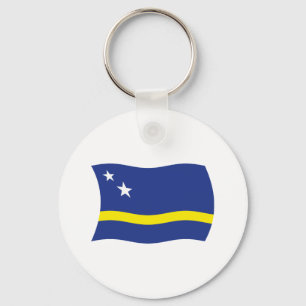 Curaçao Flag Schlüsselanhänger