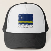 Curacao flag truckerkappe (Vorderseite)