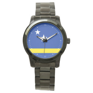 Curacao Flag Watch Armbanduhr