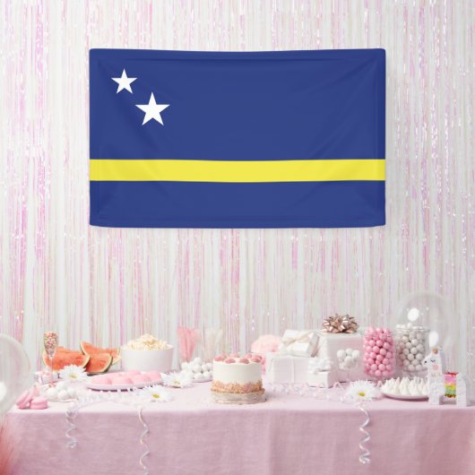 Curaçao-Flagge Banner (Party)