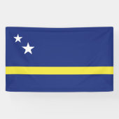 Curaçao-Flagge Banner (Horizontal)