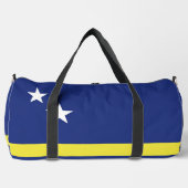 Curaçao-Flagge Duffle Bag (Vorderseite)