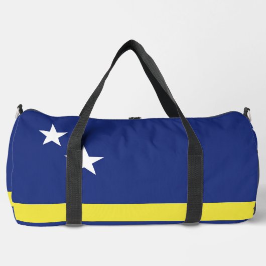 Curaçao-Flagge Duffle Bag (Vorderseite)