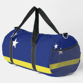 Curaçao-Flagge Duffle Bag (Rechte Ecke)