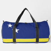 Curaçao-Flagge Duffle Bag (Rückseite)