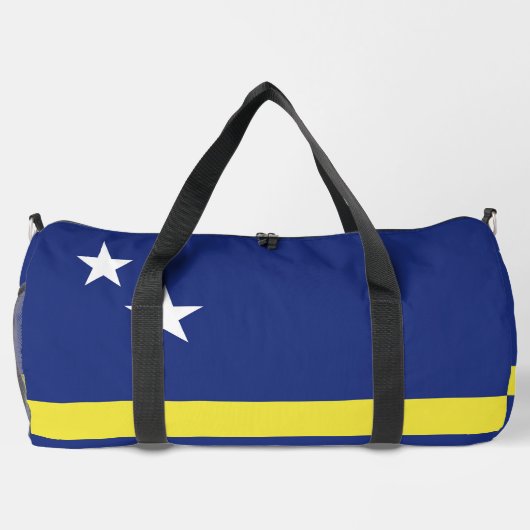 Curaçao-Flagge Duffle Bag (Rückseite)
