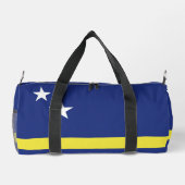 Curaçao-Flagge Duffle Bag (Rückseite)