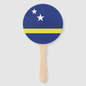 Curaçao-Flagge Fächer (Rückseite)