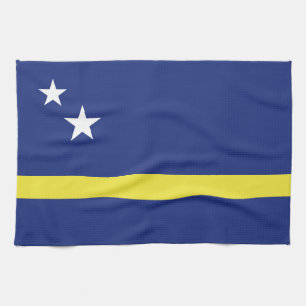 Curaçao-Flagge Geschirrtuch
