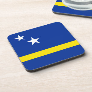 Curacao-Flagge Getränkeuntersetzer