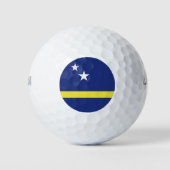 Curaçao-Flagge Golfball (Vorderseite)