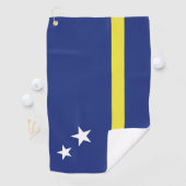 Curaçao-Flagge Golfhandtuch (Insitu)