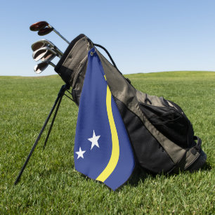Curaçao-Flagge Golfhandtuch