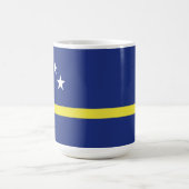 Curaçao-Flagge Kaffeetasse (Mittel)