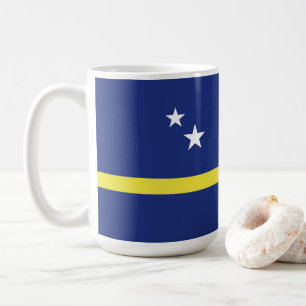 Curaçao-Flagge Kaffeetasse