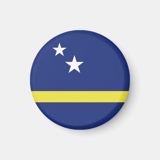 Curaçao-Flagge Magnet (Vorne)