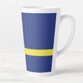 Curaçao-Flagge Milchtasse (Rechts)