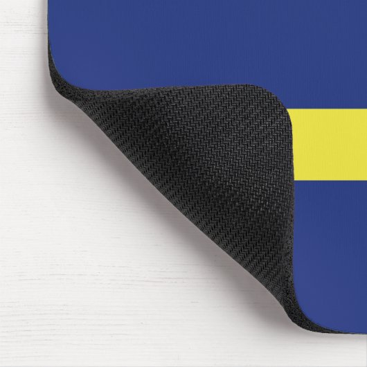 Curaçao-Flagge Mousepad (Ecke)