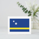Curacao-Flagge Postkarte (Stehend Vorderseite)