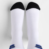 Curaçao-Flagge Socken (Oben)