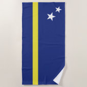 Curaçao-Flagge Strandtuch (Vorderseite)
