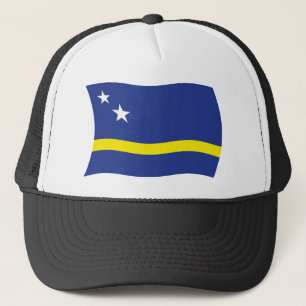 Curaçao-Flaggenmütze Truckerkappe